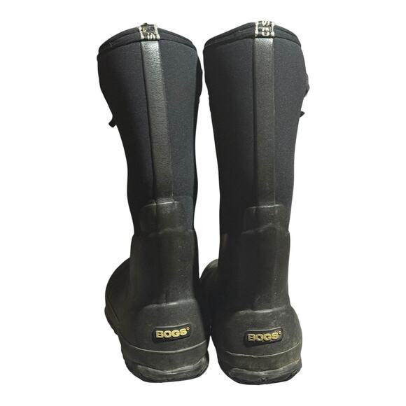 Bogs Classic High Handles Black Waterproof Insulated Boots Women's Size 10 -40 - Picture 6 of 9